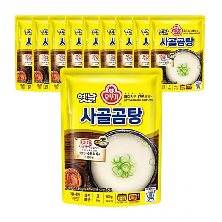 오뚜기 사골곰탕 500g 10개
