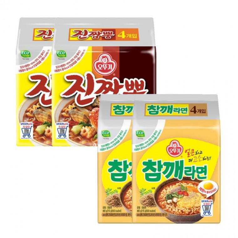 오뚜기 참깨짬뽕 16입 (참깨라면 진짬뽕)