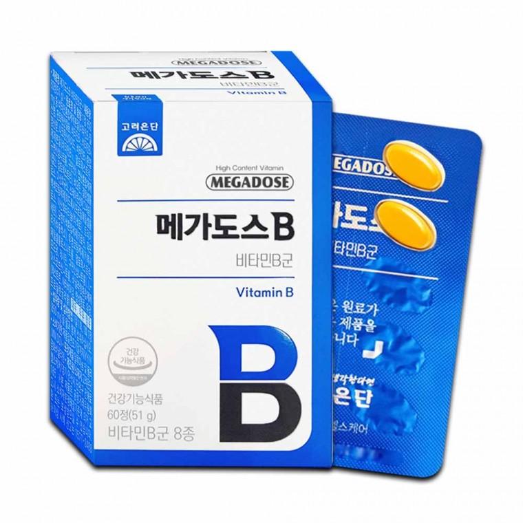 고려은단 메가도스B 850mg 60정x1개