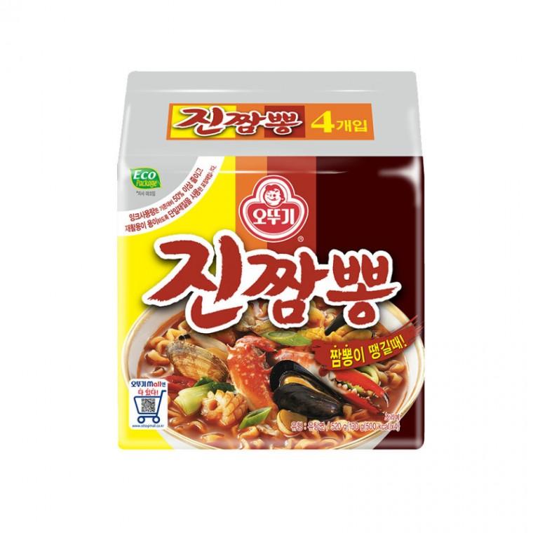 오뚜기 진짬뽕 멀티팩 130g4개