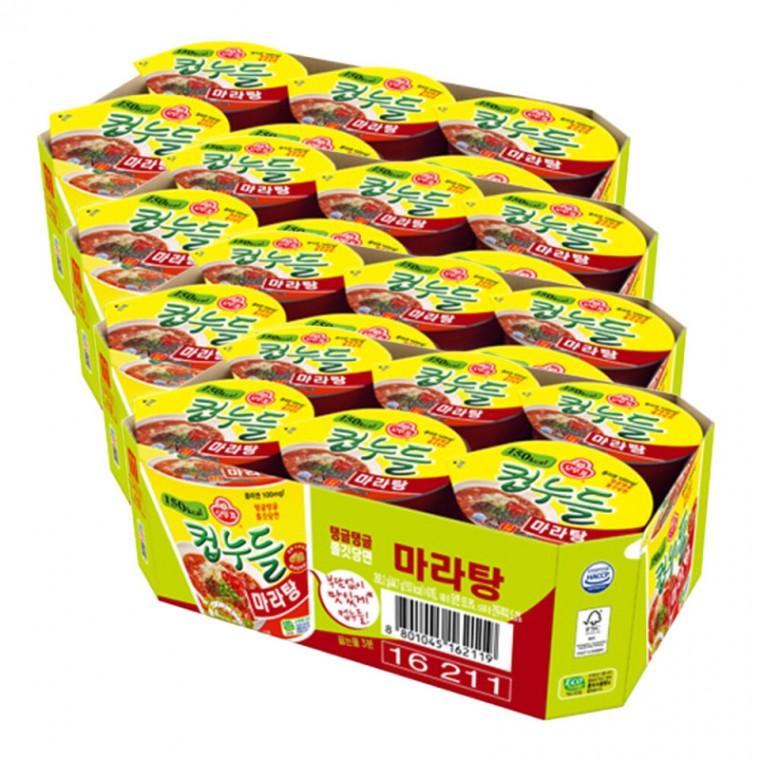 오뚜기 컵누들 마라탕 컵 (44.7GX6) x 4개 (총24입)