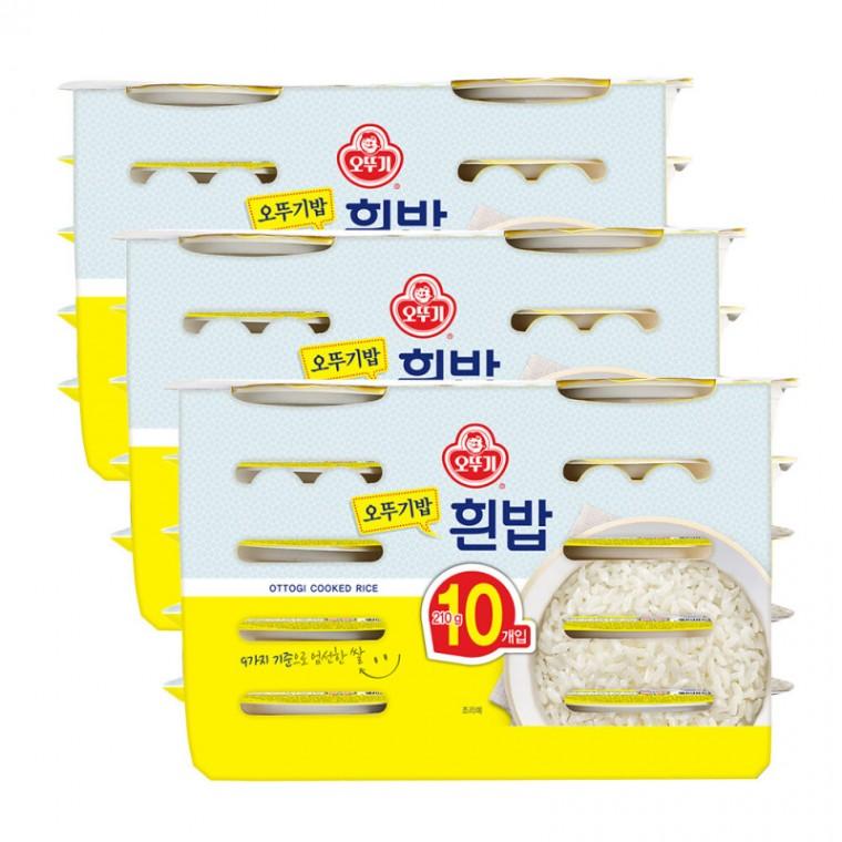 즉석밥 오뚜기 맛있는 밥 30입 (210g30개입)
