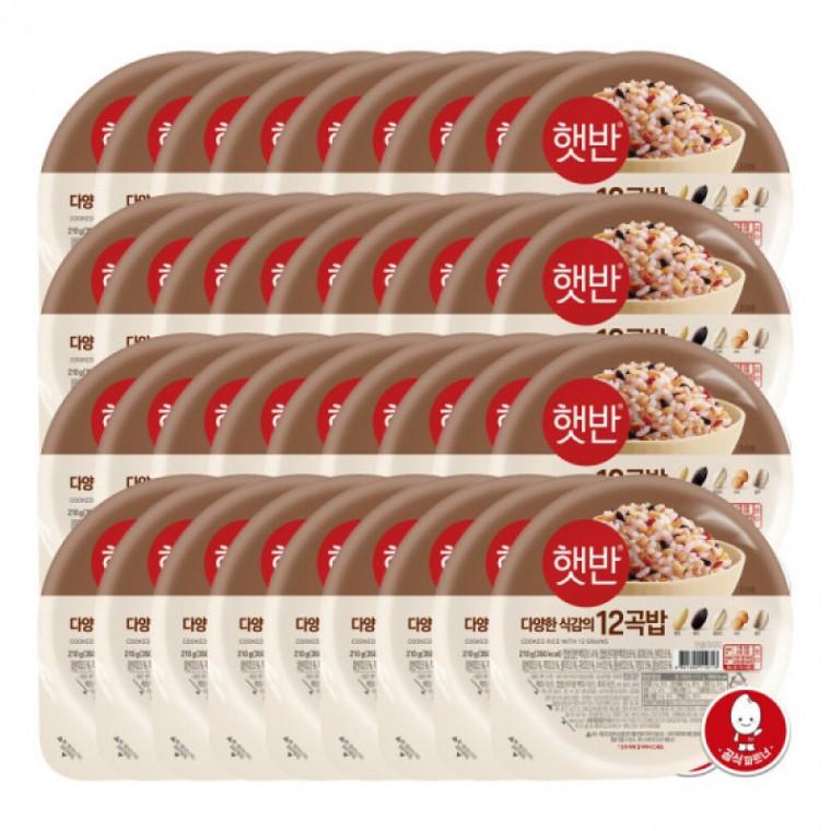 즉석밥 12곡밥 210G 상온 36입