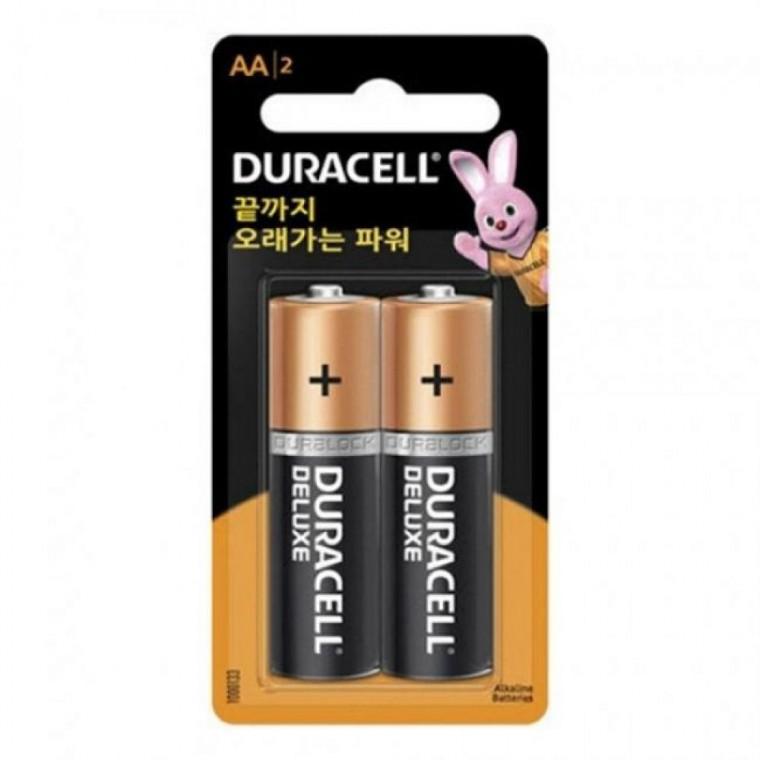 듀라셀 건전지 AA2 LR06 2입 갑 10개 오래가는 파워 고성능