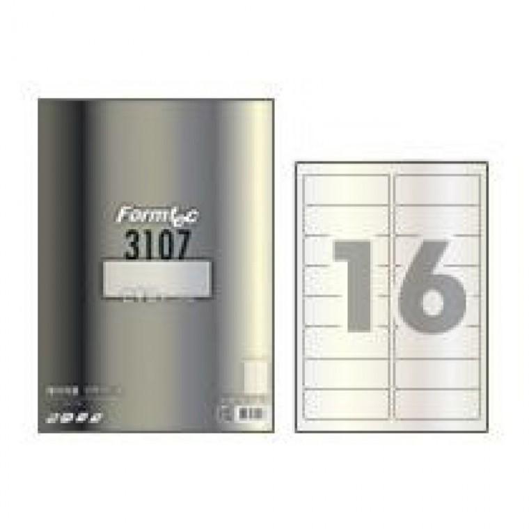 폼텍 레이저 반투명 라벨 LC-3107 (10매/16칸)