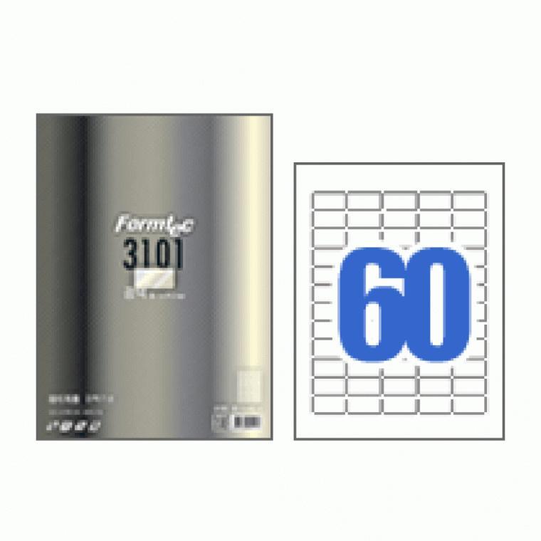 폼텍 레이저 광택 라벨 LB-3101 (100매/60칸)
