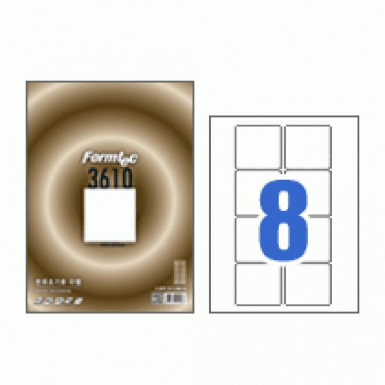 폼텍 분류표기용 라벨 LS-3610 (100매/8칸)