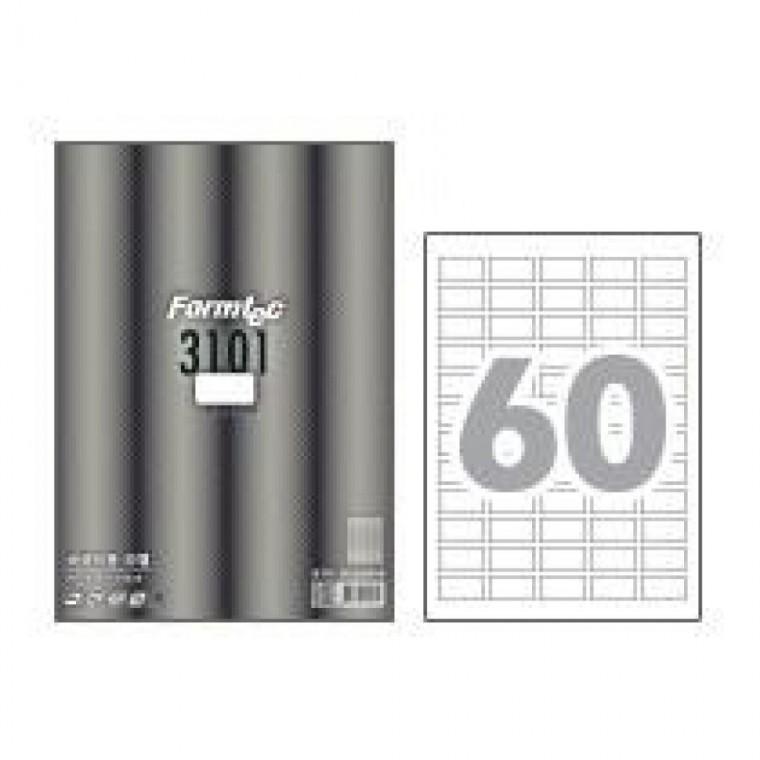 폼텍 바코드용 라벨 LQ-3101 (20매/60칸)