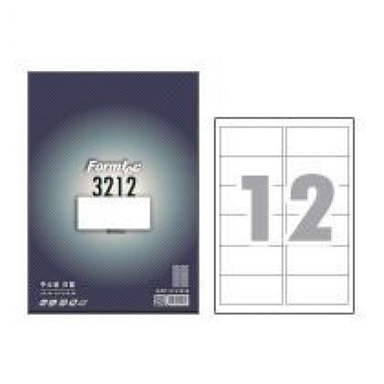 폼텍 주소용 라벨 LS-3212 (100매/12칸)