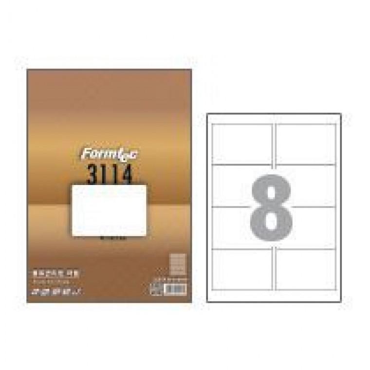폼텍 물류관리용 라벨 LS-3114 (100매/8칸)