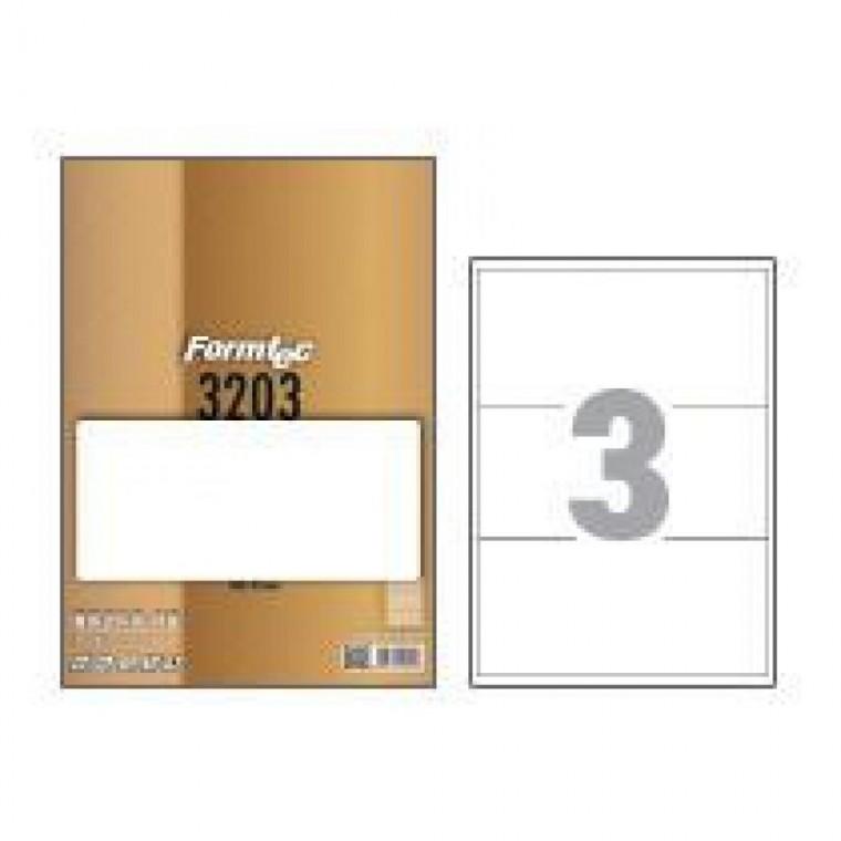 폼텍 물류관리용 라벨 LQ-3203 (20매/3칸)