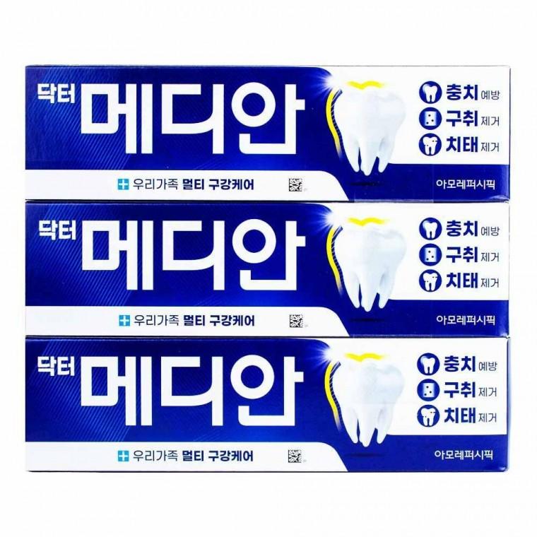 닥터 메디안 멀티케어 치약 120g x 3개입(197619)