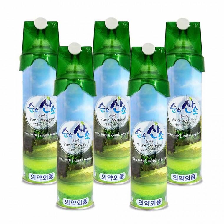 순수산소 816ml 5개