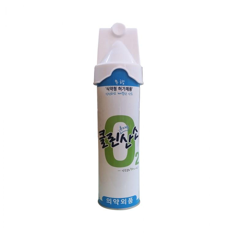 클린오투 휴대용 산소 816ml 1캔