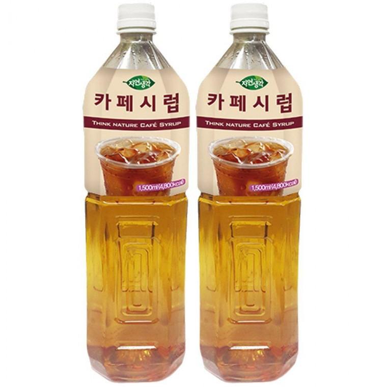 카페 시럽 1.5L x 2개