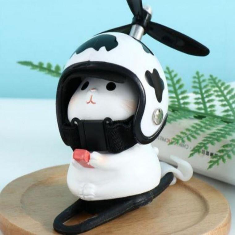 바이크 장식 바람개비 자전거 스쿠터 핸들 바 꾸미기