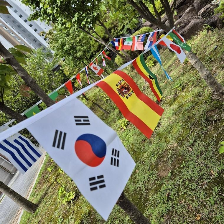 만국기 세계 32개국 깃발 축제 행사