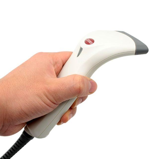 스캐너 PC 방 편의점 도서관 화이트 핸드 리더기 스캔 바코드인 유선 USB 바코드