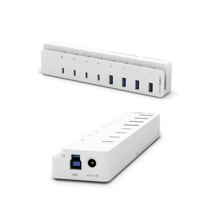 루미나D usb 허브 8포트 파워1포트 3.0 7포트