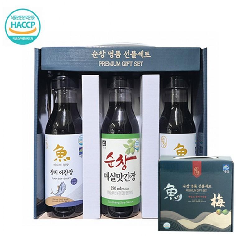 순창 수제 어간장 + 매실간장 2종 / 명절 판촉물 보험 기업 맞춤형 전통 장류 선물