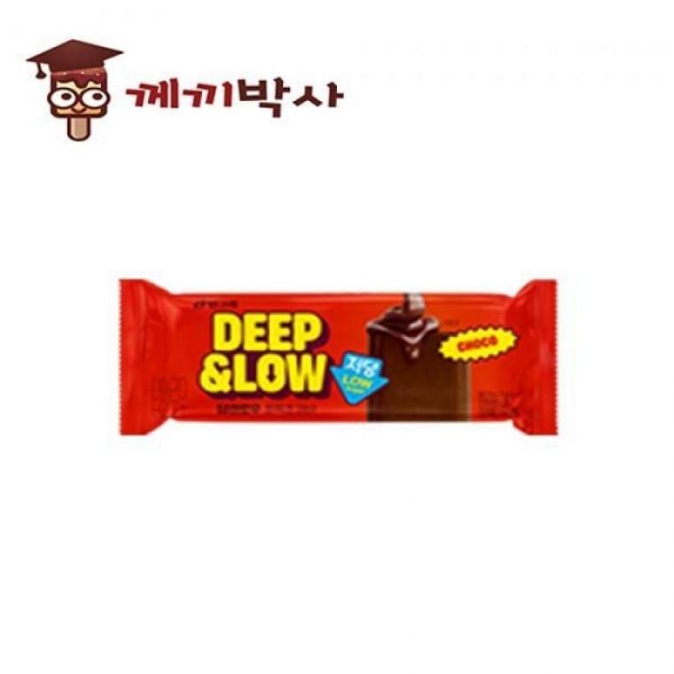아이스크림 딥앤로우 쫀득초코바40입
