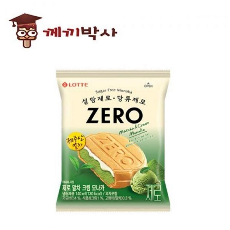 아이스크림 제로 말차 크림 모나카24입
