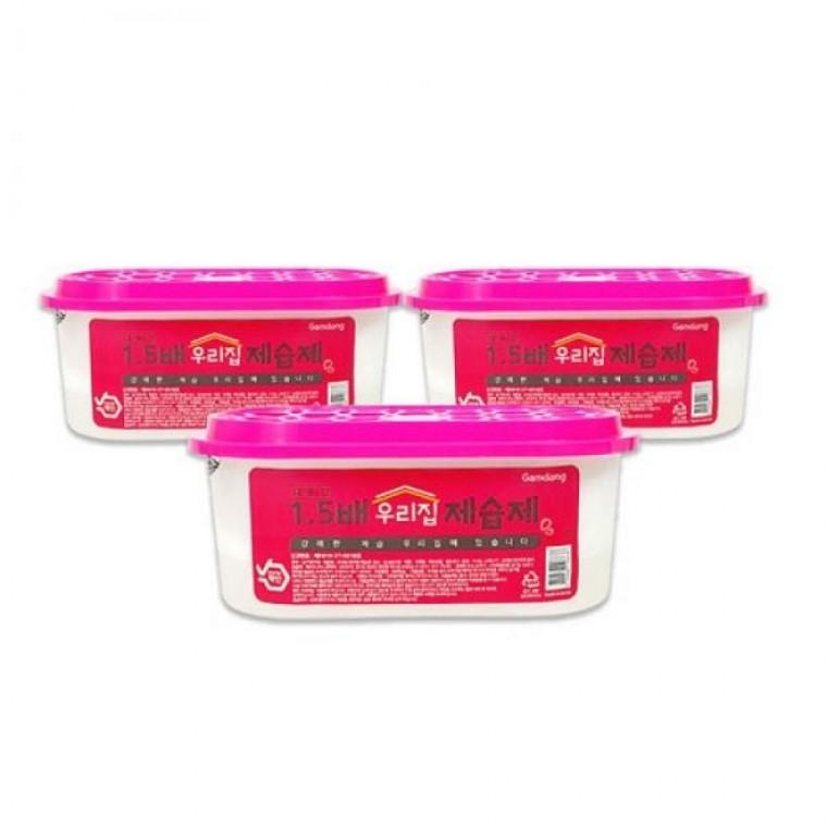 습기제거제 1.5배 곰팡이제거 제습제 우리집제습제1P(310g)-3개