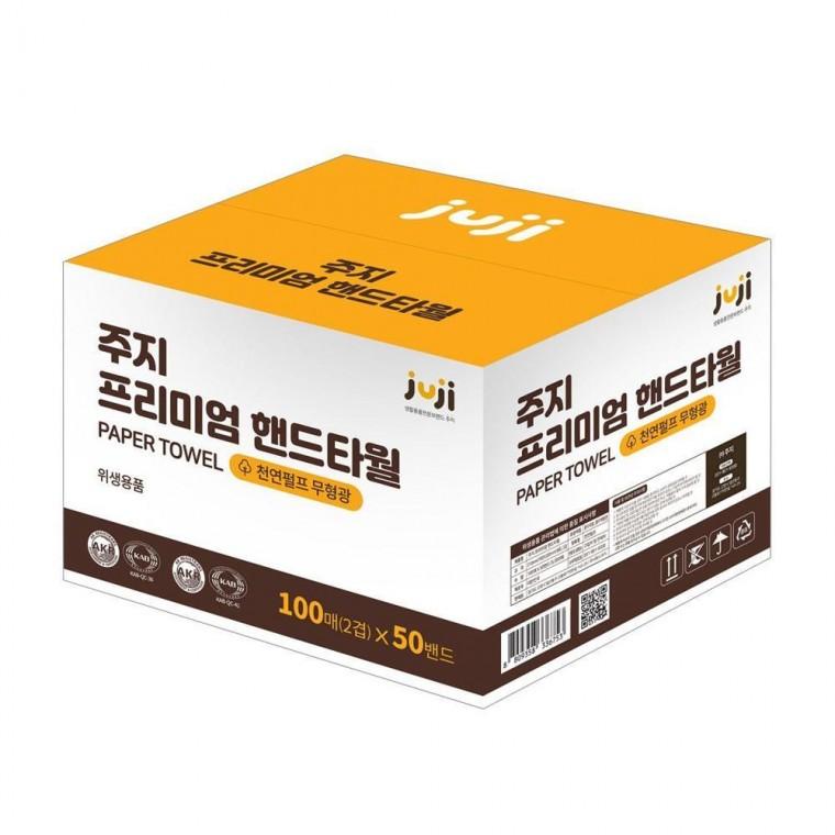 루미나D 프리미엄 핸드타올 5000매 천연펄프 무형광