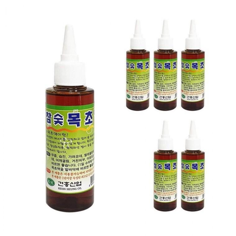 루미나D 110ml 숙성 목초원액 발관리 참숯목초액x6개