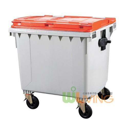 상차용분리수거함1100L(평면뚜껑)/아파트분리수거함/대용량수거용기