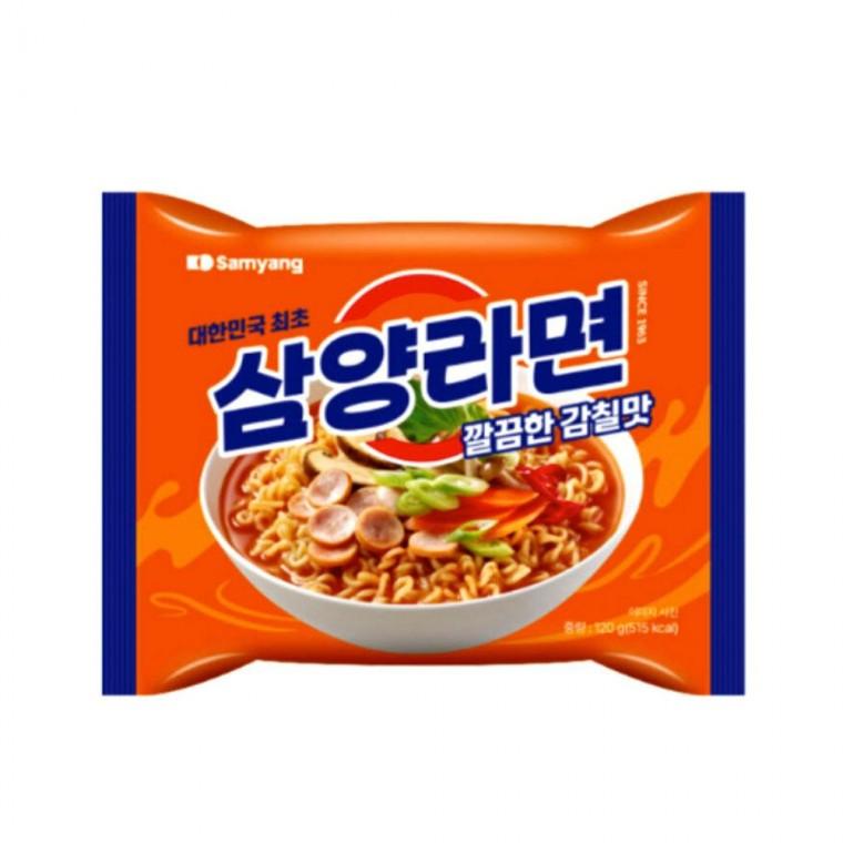 삼양라면 봉지라면 120g 20개 (5개입x4개) 깔끔한감칠맛 캠핑용 식사대용 간편식