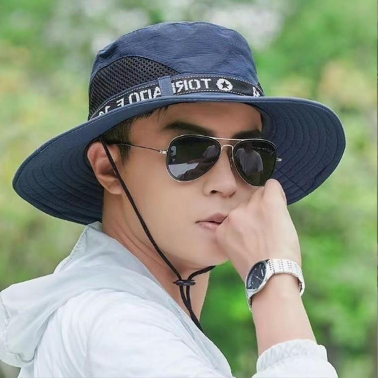 캠핑 남성용 여름 모자 물놀이 버킷햇 낚시 벙거지