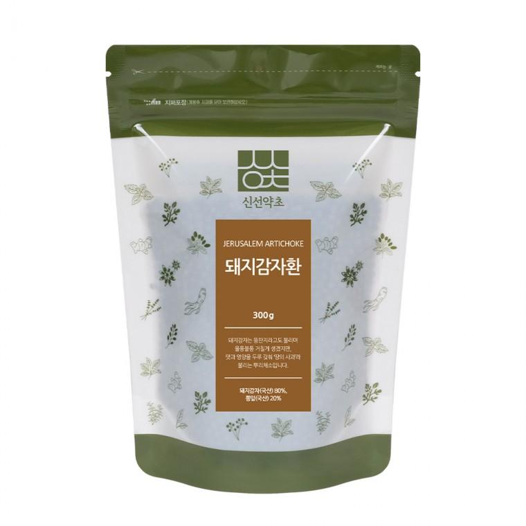 신선약초 국산 돼지감자환 300g 국우 뚱단지