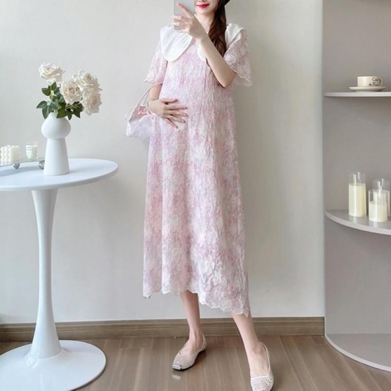 러블리임부복 임산부원피스 임부복 임산부 여름 복 치마 오피스