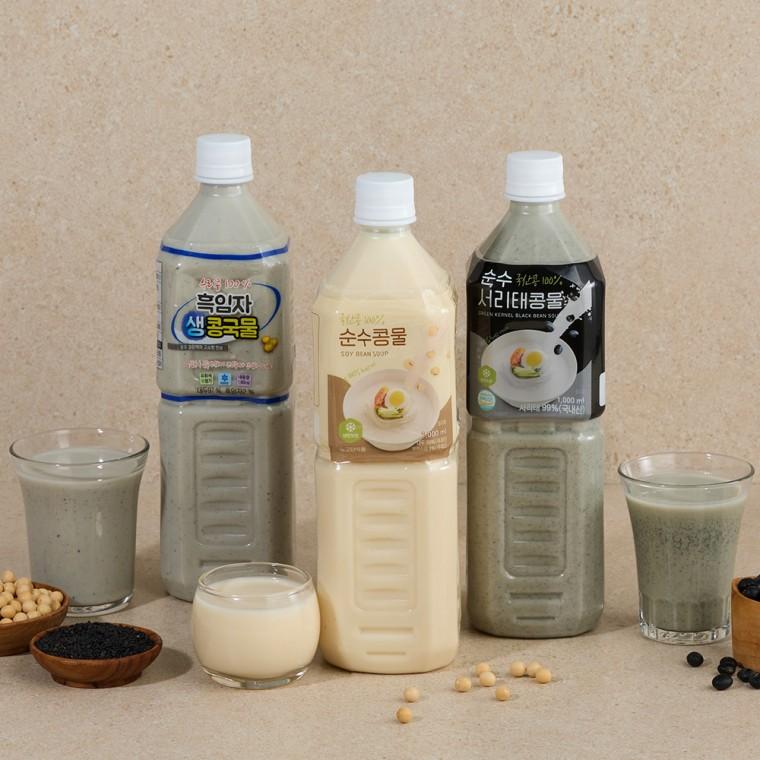 국산콩 순수콩물 1L 2병