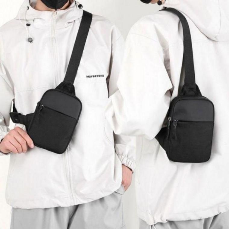 외출 남성 캐주얼 가방 기본 필수템 미니 여행 보조