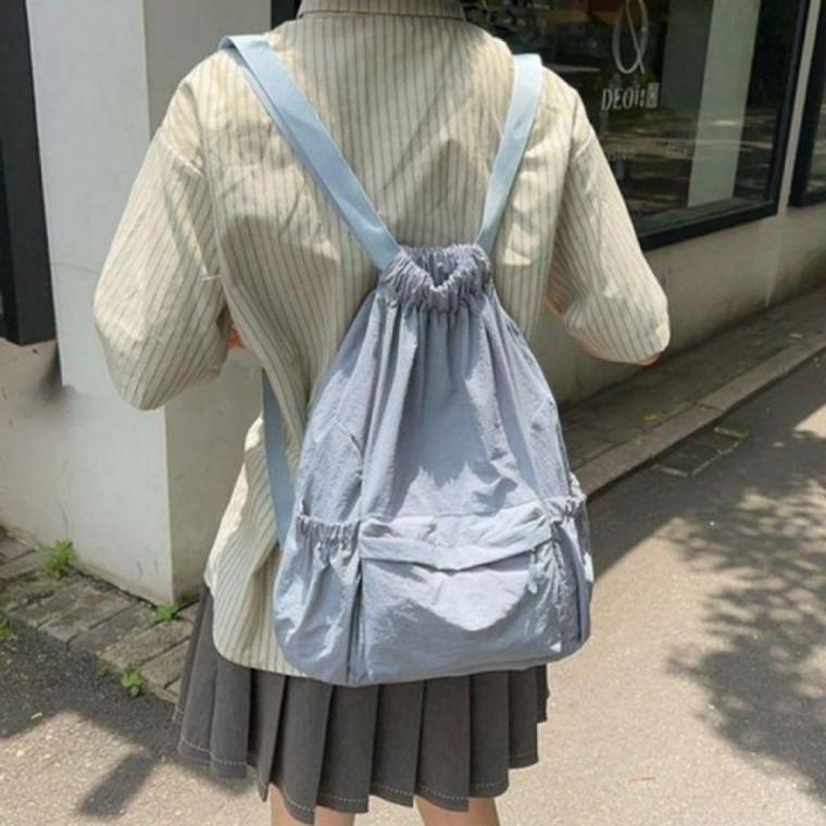 나일론 여자 데일리 백팩 가벼운 클래식 대학생 직장