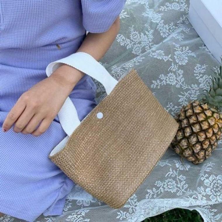 여성 가방 데일리 라탄 밀짚 클래식 바캉스 여름 휴가