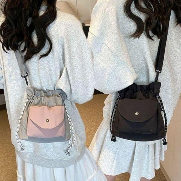 나일론 가벼운 캐주얼 여행 용 필수템 크로스 백 여성