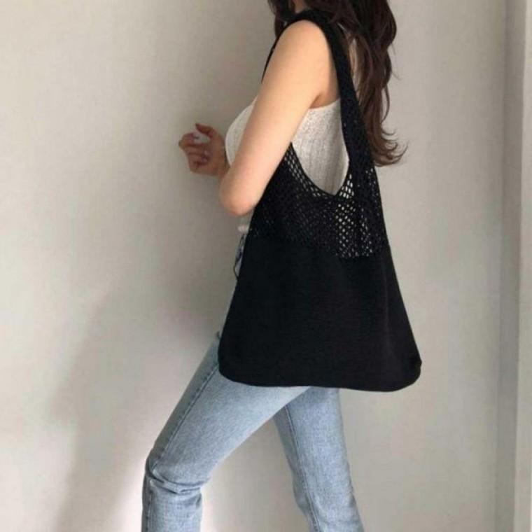 나들이 시장 캐주얼 예쁜 디자인 필수템 가방 숄더백