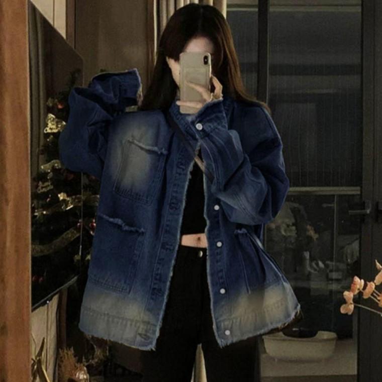 빈티지 데님 자켓 간절기 아우터 청자켓