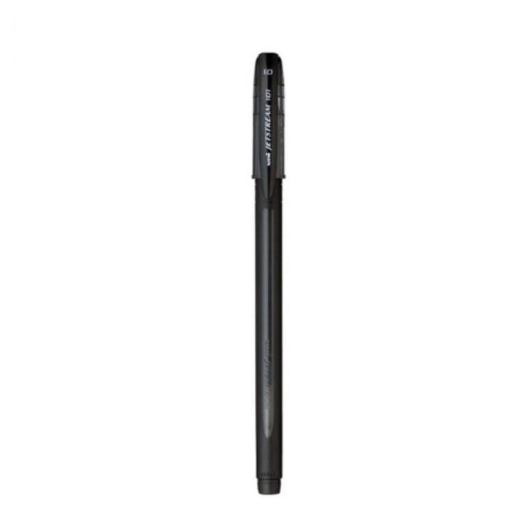 유니 제트스트림볼펜 1.0mm 흑색 1팩 12개입 검정 블