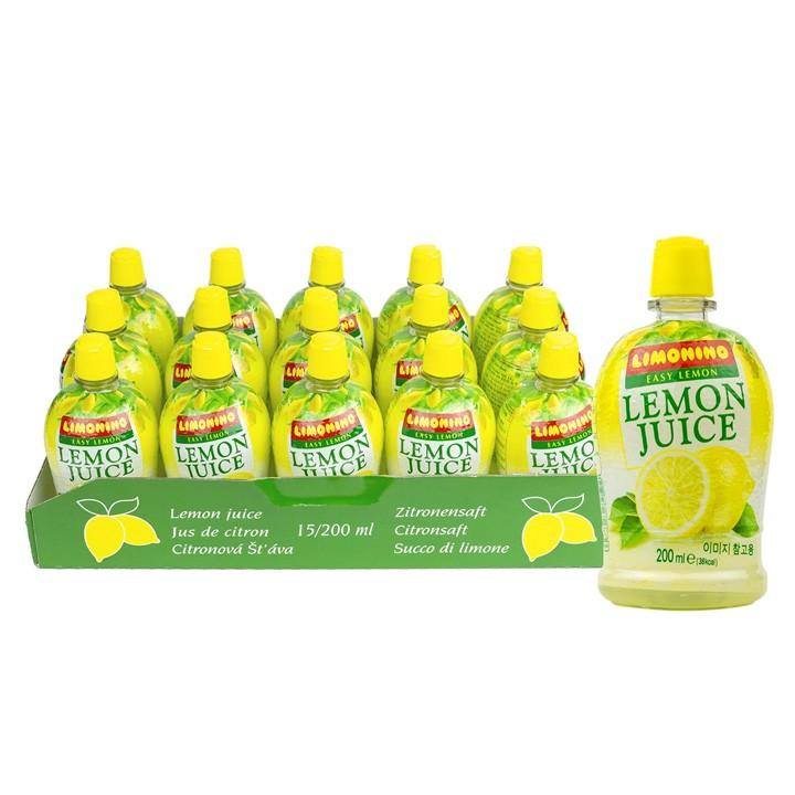 Limonino 레몬주스 200ml x 15