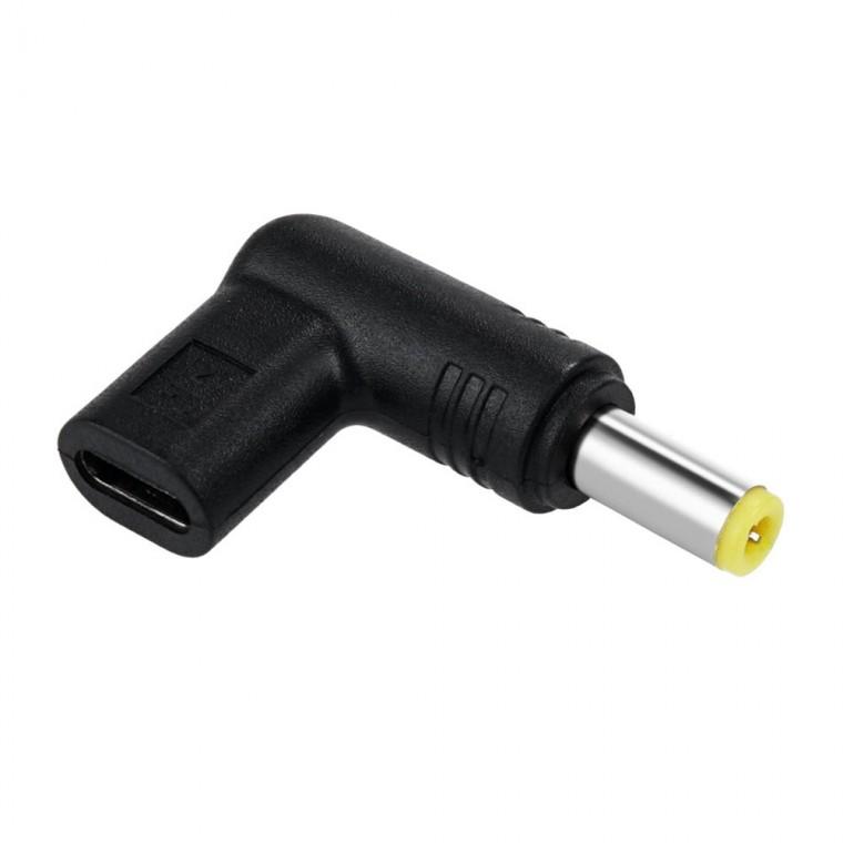 C타입 to DC 변환젠더 12V PD 5.5 x 2.5 노트북