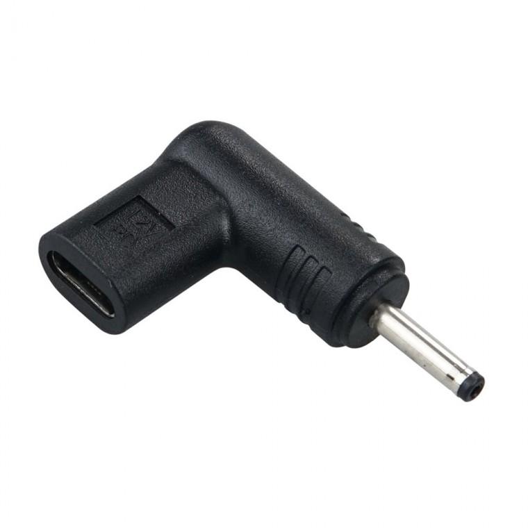 USB 3.1 PD 변환 꺾임 젠더 DC 12V 3.0 1.0 노트북 충전
