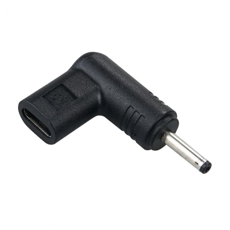 USB 3.1 PD 변환 꺾임 젠더 DC 5V 3.0 1.0 노트북 충전