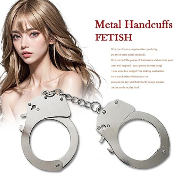 BDSM 페티시 메탈 핸드 수갑 손결박 본디지 성인용품 커플용품 부부장난감