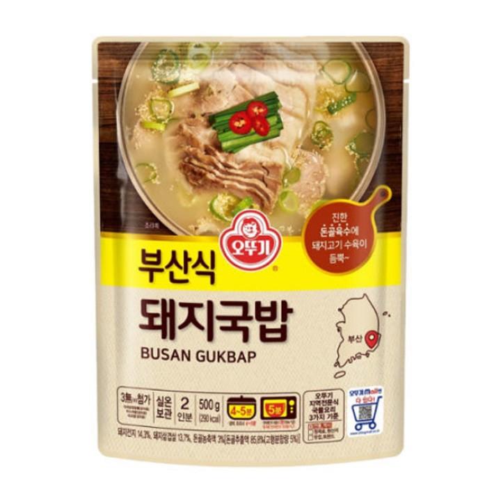 오뚜기 부산식 돼지국밥 500g X 5개