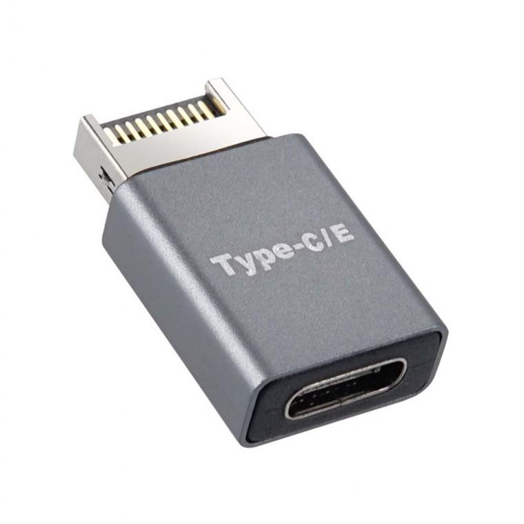 USB C타입 E타입 변환젠더 차량용 연결