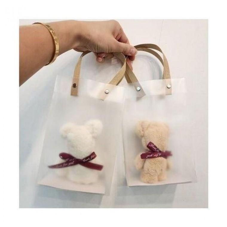 답례품 손수건 선물 곰 포함 베어 핸드타월